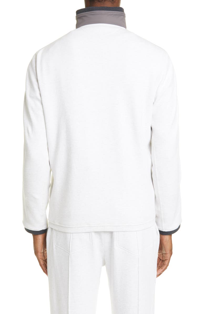 Brunello Cucinelli Athletic Stripe Track Jacket, Alternate, color, 