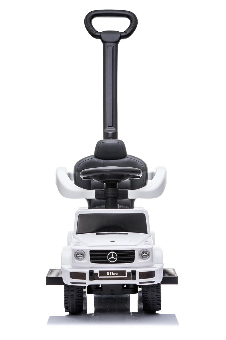 Best Ride-On Cars Mercedes G-Wagon 3-in-1 Push Car, Main, color, WHITE