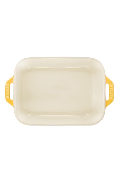 Staub Ceramic Rectangular Baking Dish 2-piece Set