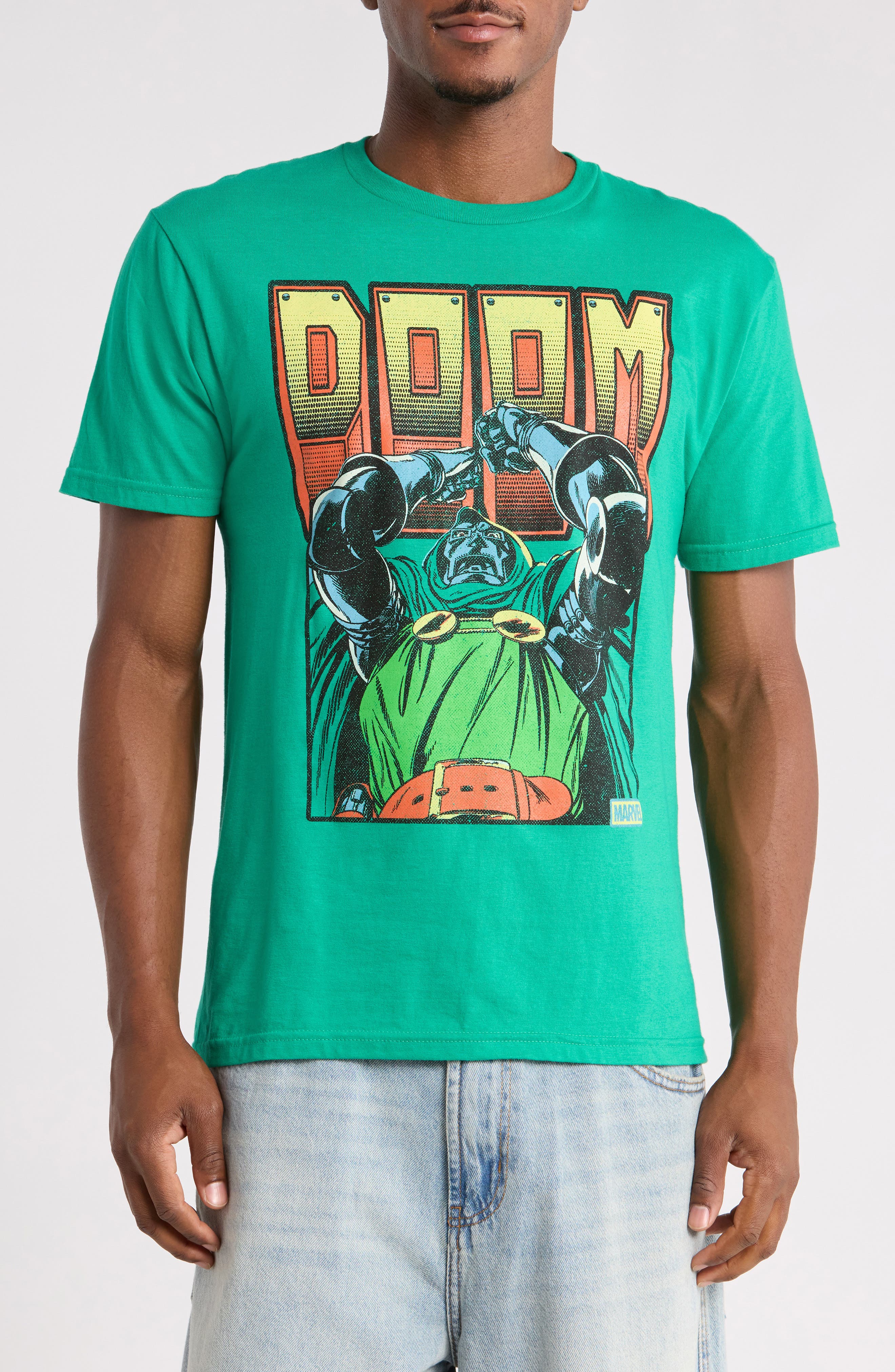 Doom 4 Cotton Graphic T-Shirt