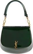 Saint Laurent Celia Patent Leather Handbag