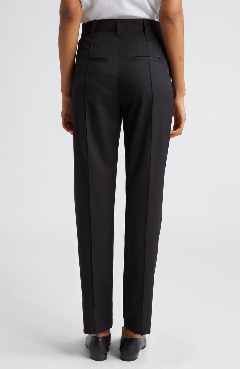 Maria McManus Slim Fit Pintuck Stretch Wool Trousers, Alternate, color,