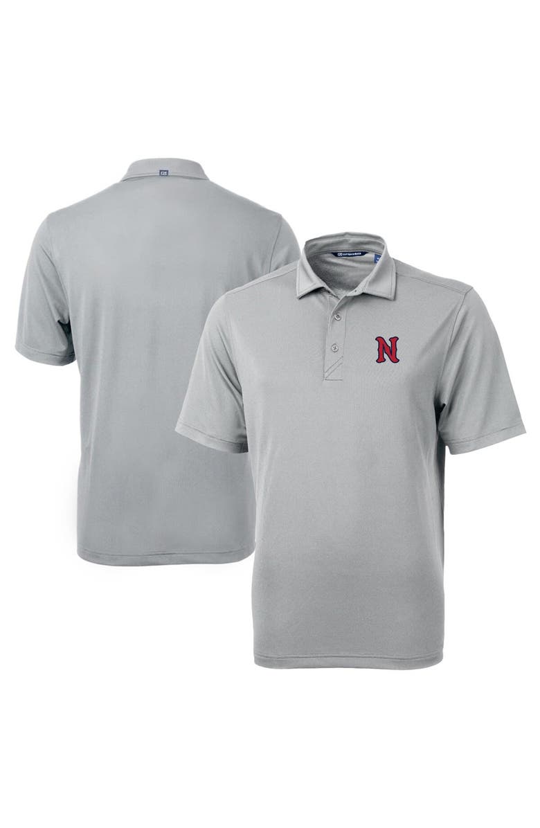 Cutter & Buck Men's Cutter & Buck Gray Nashville Sounds Big & Tall Virtue Eco Pique Recycled Polo, Main, color,