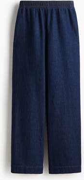 H&M Pull-on Denim Trousers