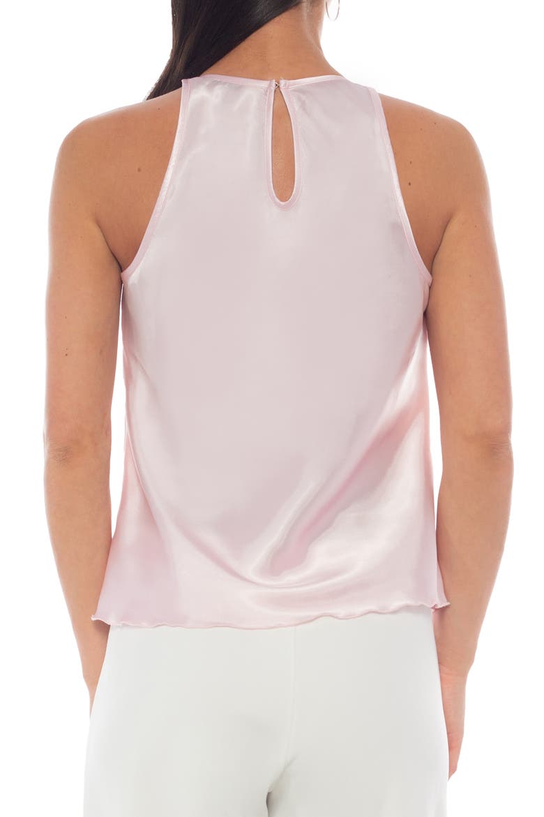 Cowl Neck Satin Top, Alternate, color, CHAMPAGNE