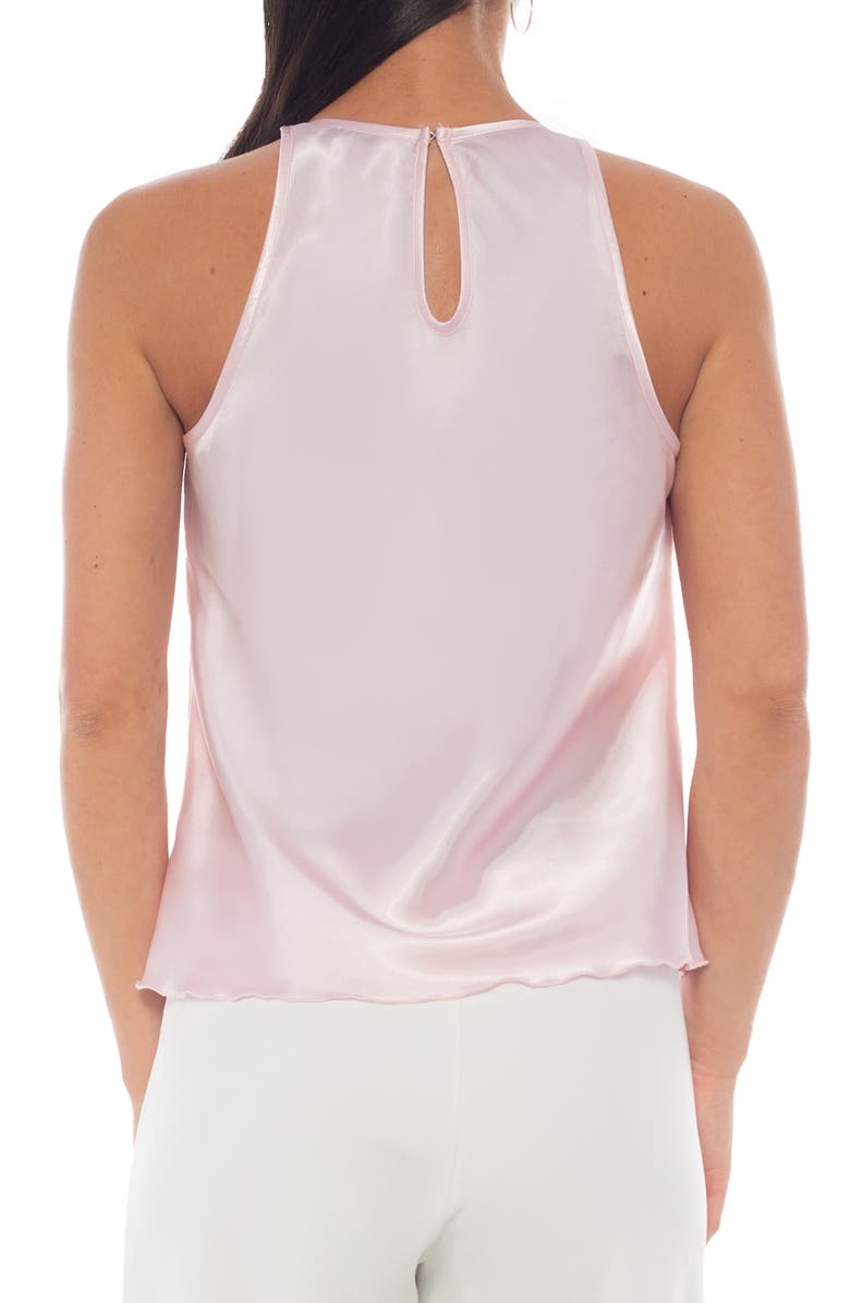 TASH AND SOPHIE Cowl Neck Satin Top, Alternate, color, Champagne