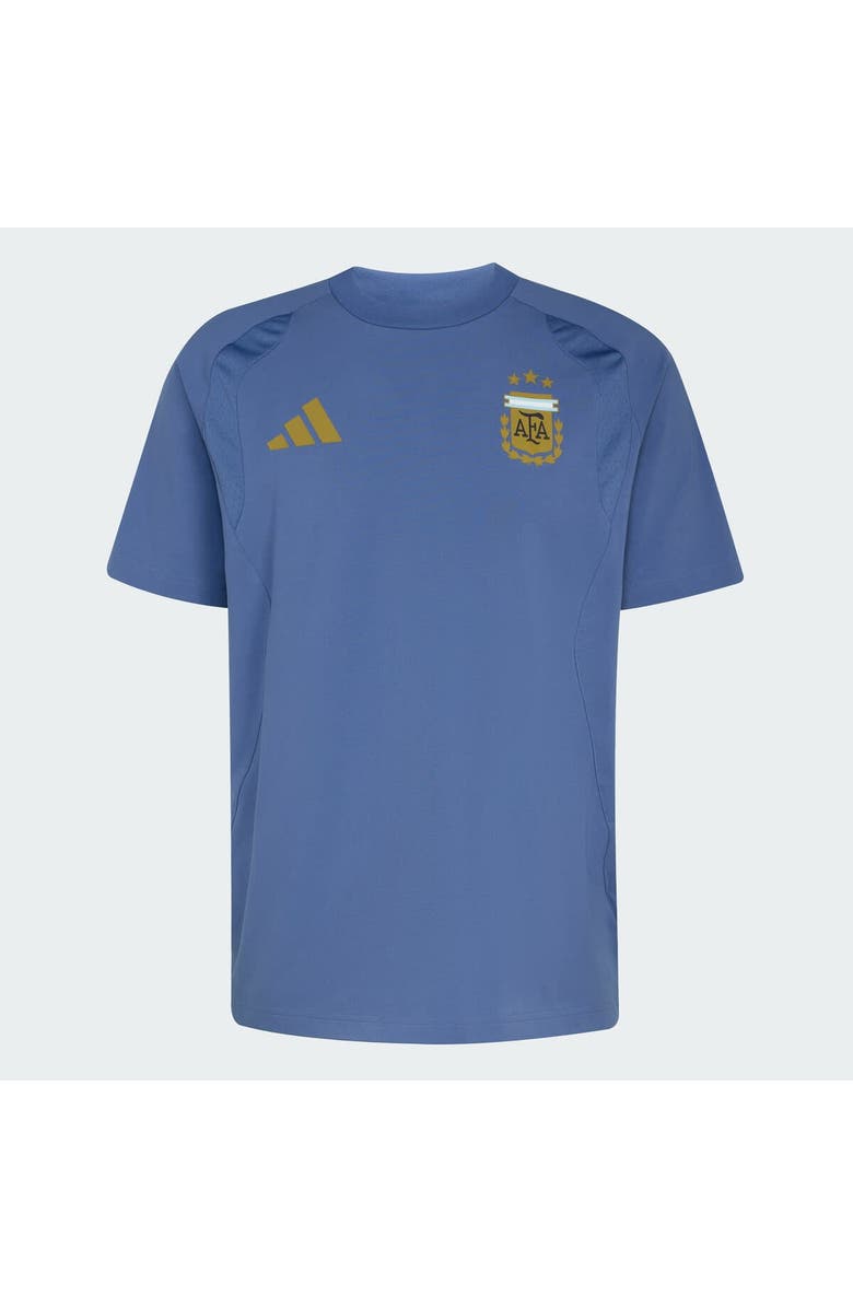 adidas Men's adidas  Blue Argentina National Team FIFA x World Cup Tiro Travel T-Shirt, Alternate, color, Blue
