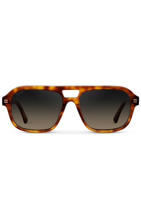 Ember - 54mm Classic Aviator Polarized Sunglasses
