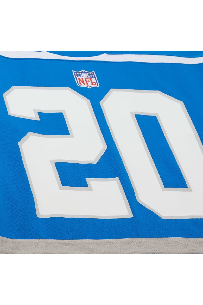 Men's Mitchell & Ness Barry Sanders Blue Detroit Lions Maxxed Out Fashion Hockey Jersey, Alternate, color, Blue