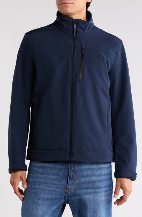 Stand Collar Soft Shell Jacket