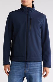 Calvin Klein Stand Collar Soft Shell Jacket