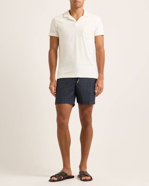 Terry Towelling Tailored Fit Towelling Polo Shirt