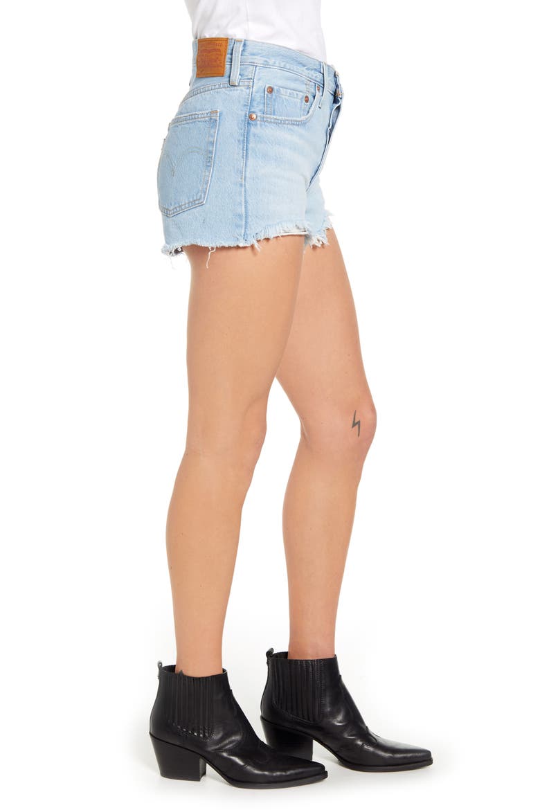 Levi's® 501® Original Cutoff Denim Shorts, Alternate, color, OJAI LUXOR HEAT SHORT