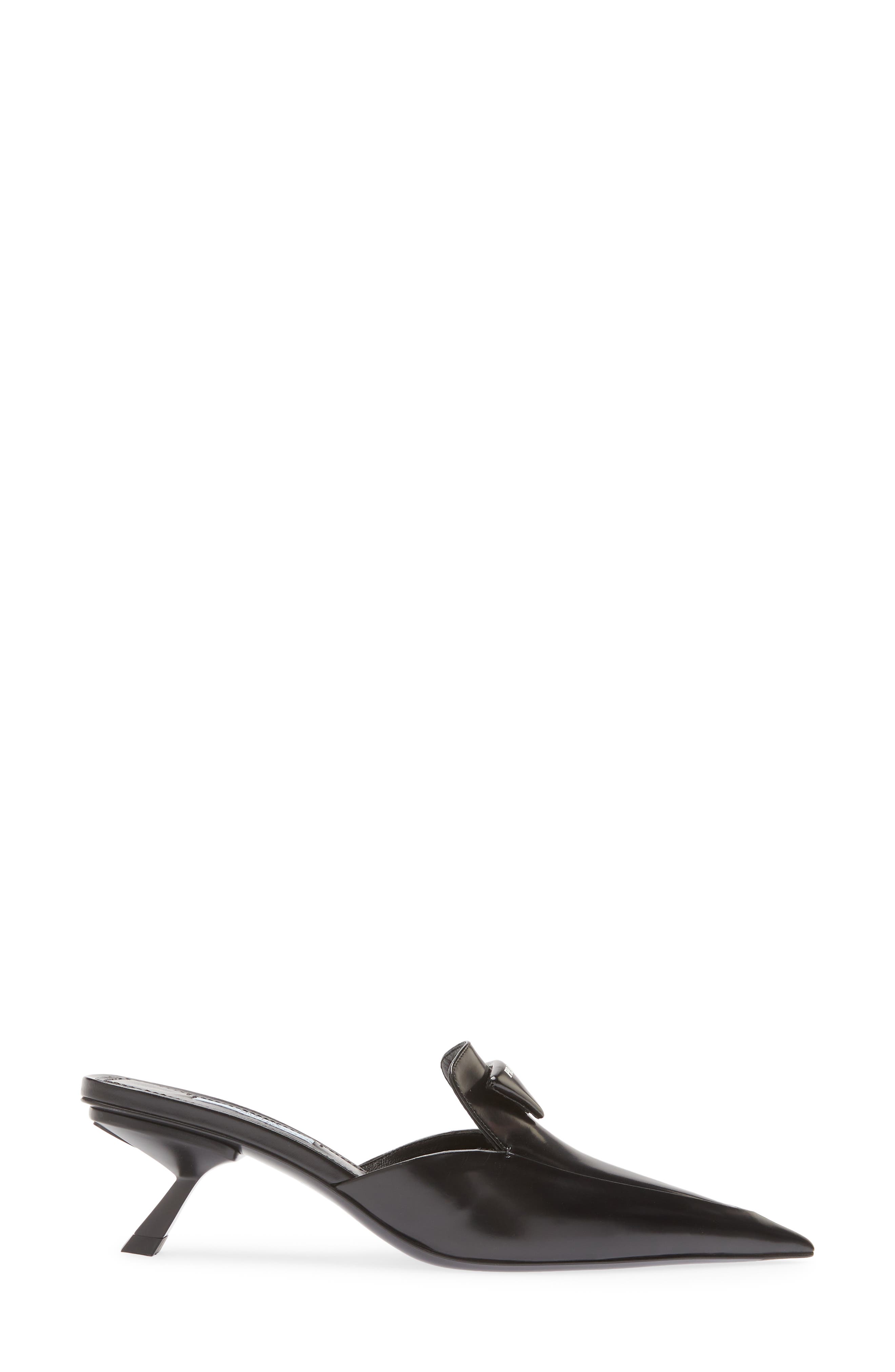 Prada Mocassini Pointed Toe Mule, Alternate, color, 