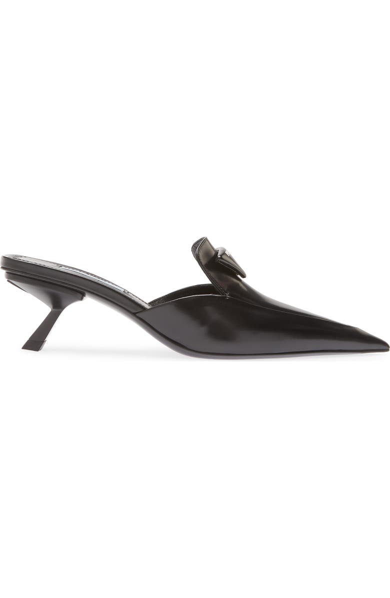 Prada Mocassini Pointed Toe Mule, Alternate, color,