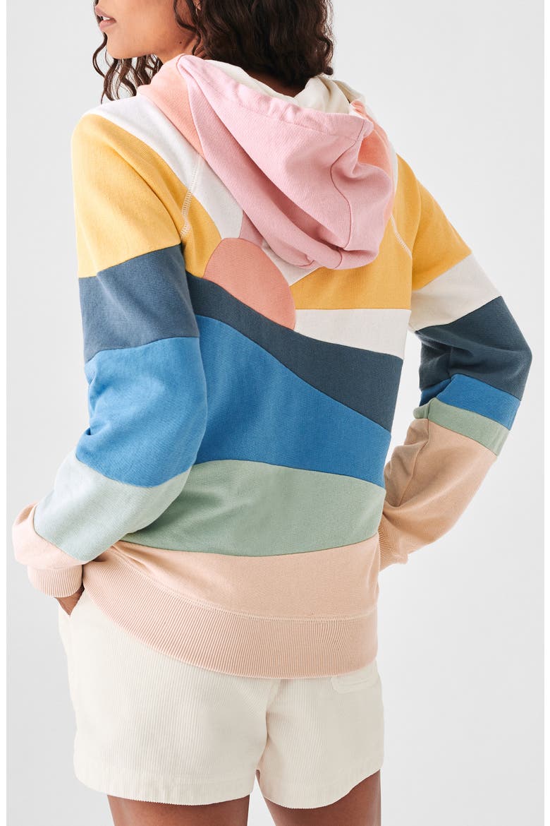 Soleil Hoodie, Alternate, color, SUNRISE