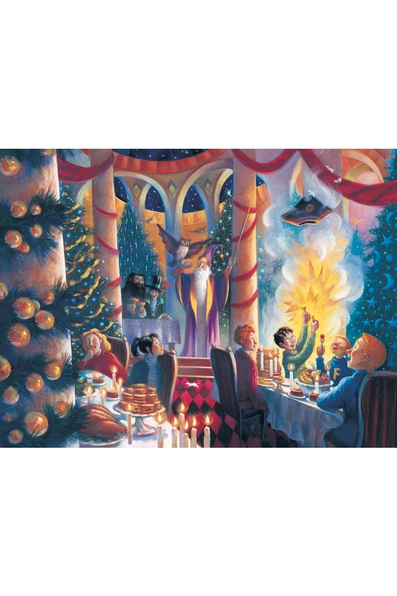 Christmas at Hogwarts 500 500 Piece Puzzle, Alternate, color, No Color