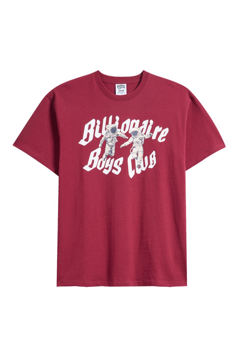 BB Flyers Astronaut Cotton Graphic T-Shirt, Alternate, color, RHODODENDRON