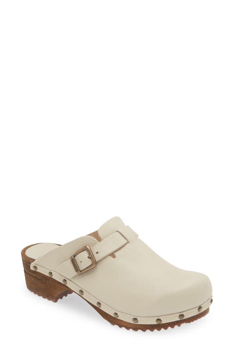 Kristel Stud Leather Clog (Women)
