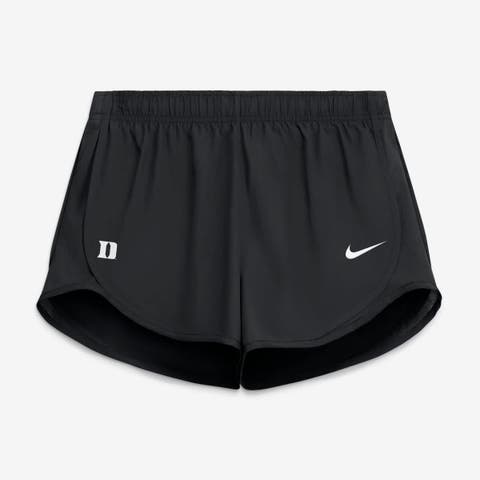 Women's Nike Black Duke Blue Devils Tempo Mid-Rise Dri-FIT Shorts