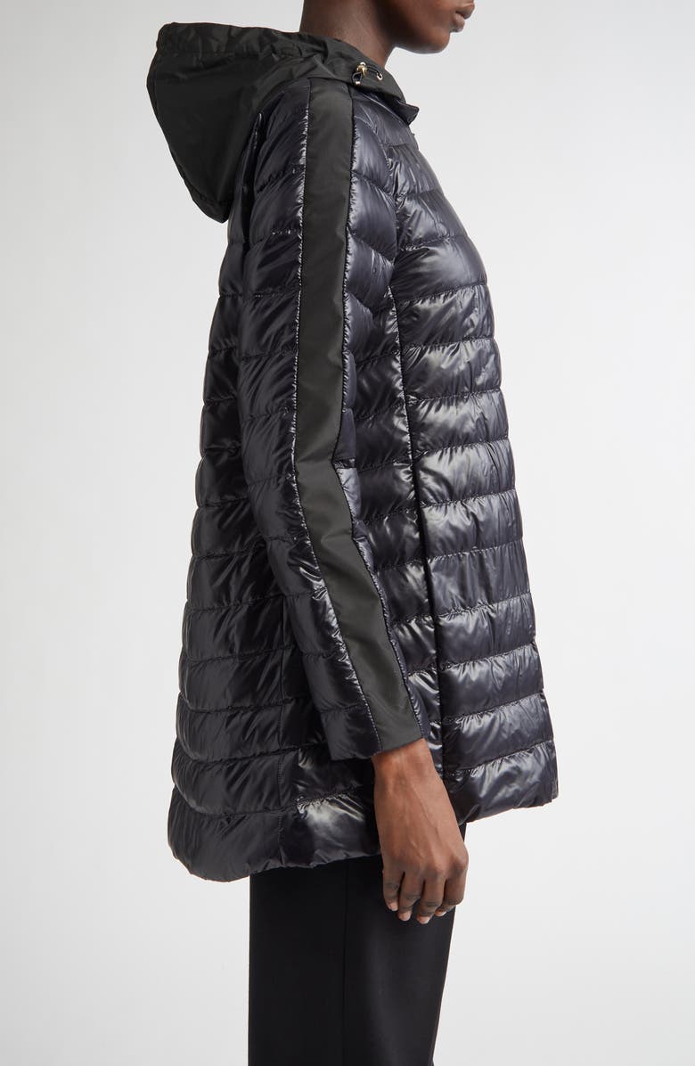 Herno Hooded Ultralight Nylon Down Jacket, Alternate, color,