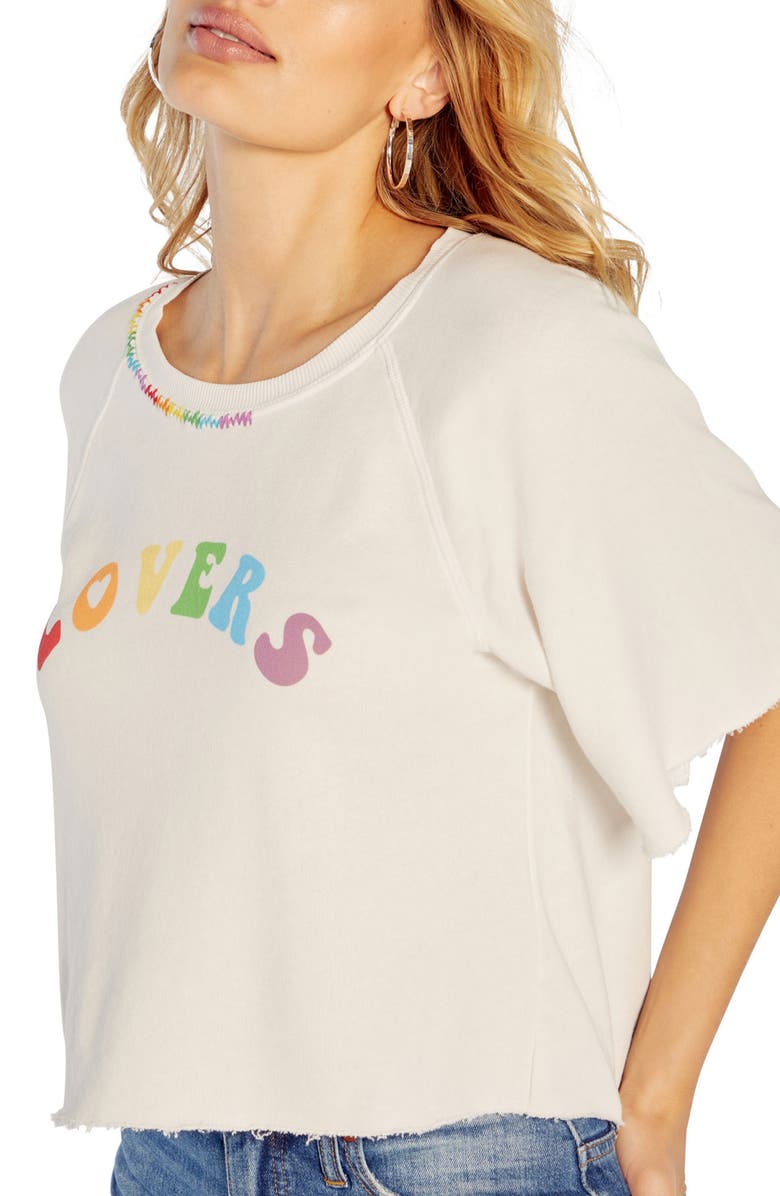 Wildfox Proud Billie Graphic Tee, Alternate, color, 