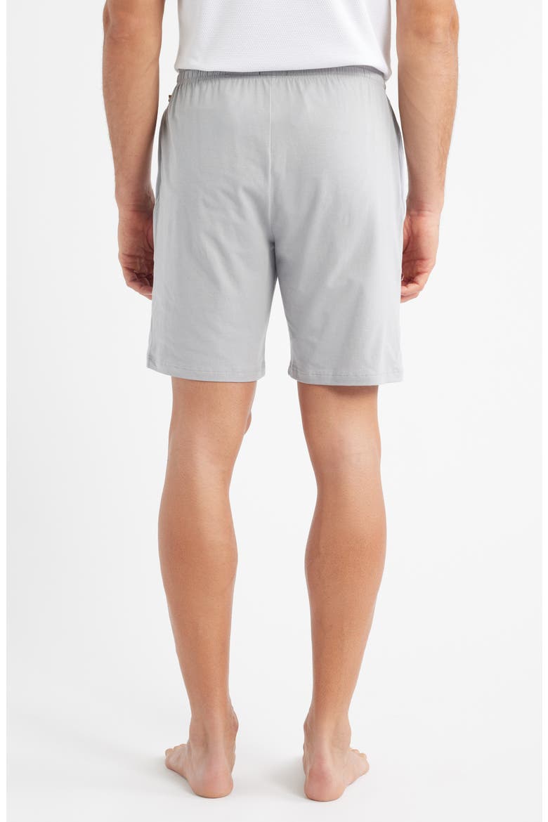 Mix Match Stretch Cotton Pajama Shorts, Alternate, color, LIGHT/ PASTEL GREY