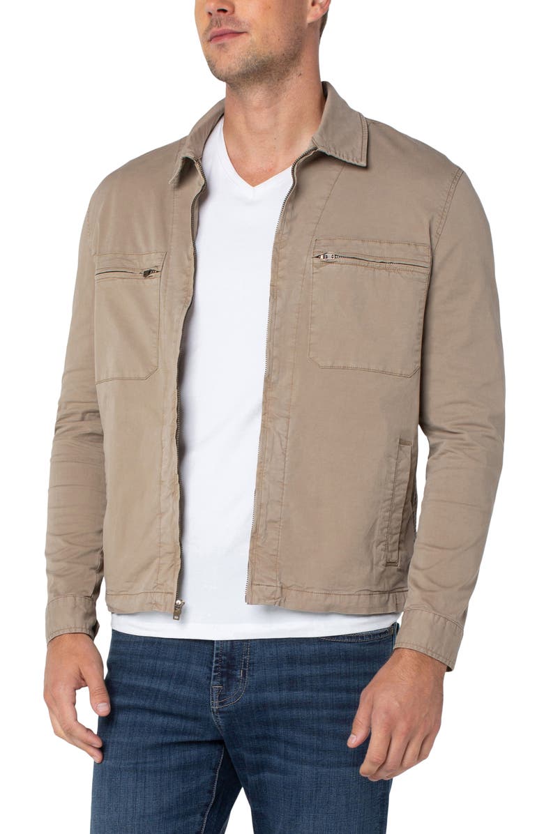 Liverpool Los Angeles Zipper Shirt Jacket, Alternate, color,