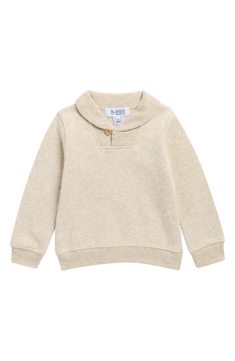 Kids' Fleece Shawl Collar Sweater (Little Kid)