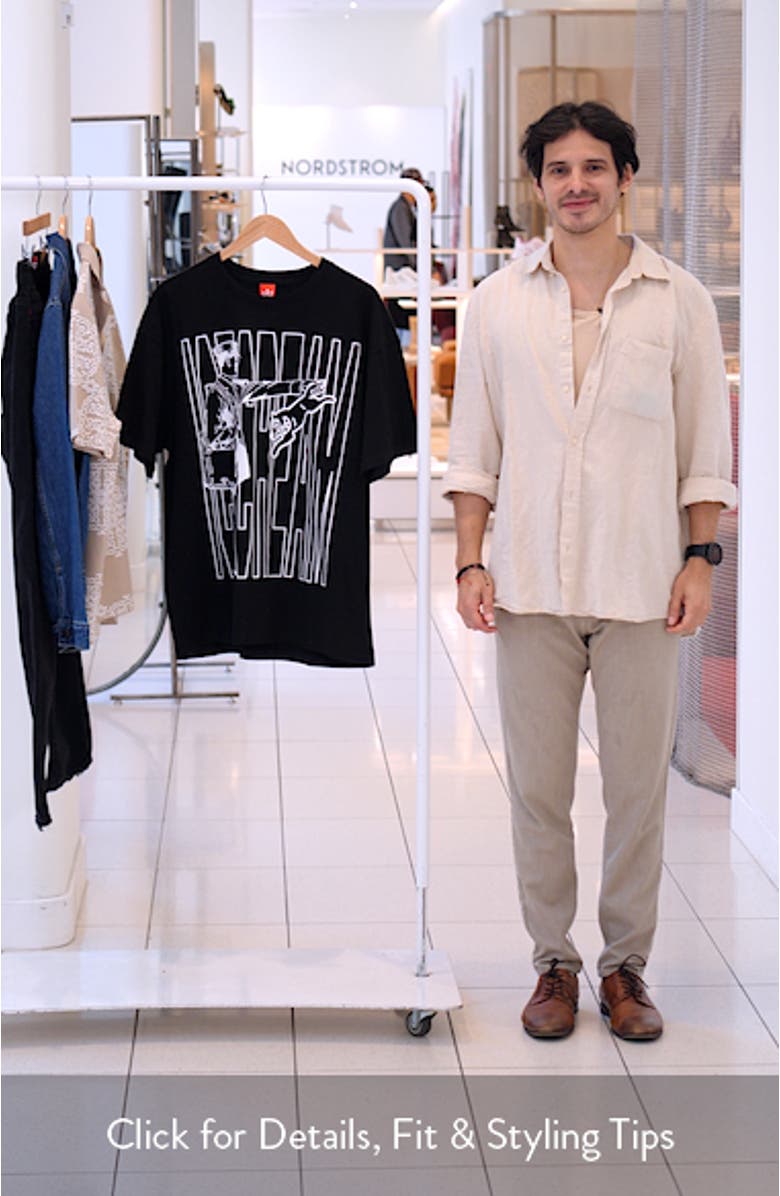 Catcha Tiger Cotton Graphic T-Shirt, sales video thumbnail