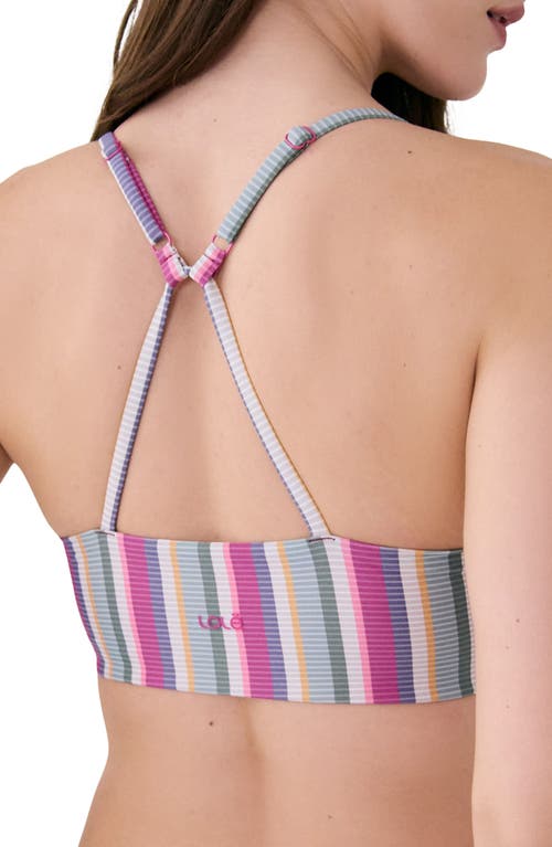 Lole Riviere Bikini Top In Sundrift Stripe