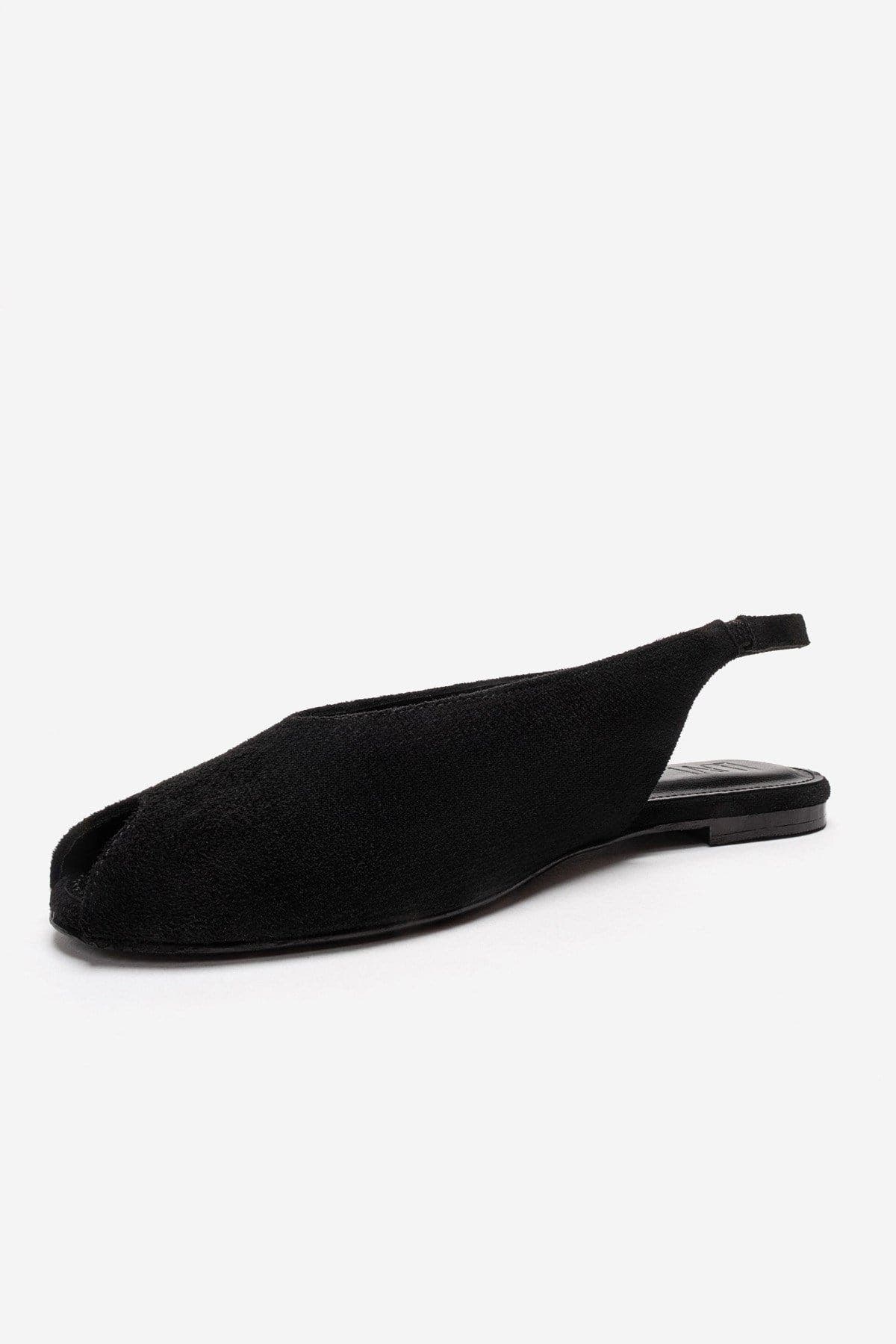 Serina Slingback Sandal, Alternate, color, Black Suede