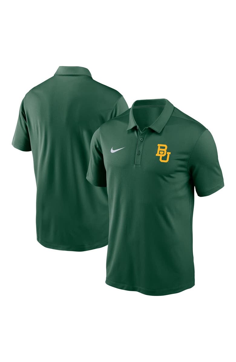 Nike Men's Nike Green Baylor Bears Victory Solid Performance Polo, Main, color, Green