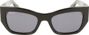 FERRAGAMO 54mm Modified Rectangular Sunglasses