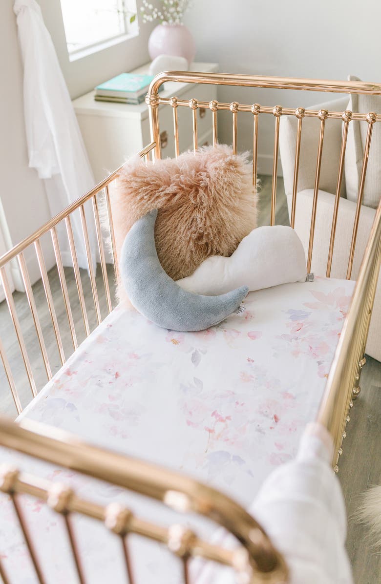 Oilo Prim Changing Pad Cover & Jersey Crib Sheet Set, Alternate, color, 