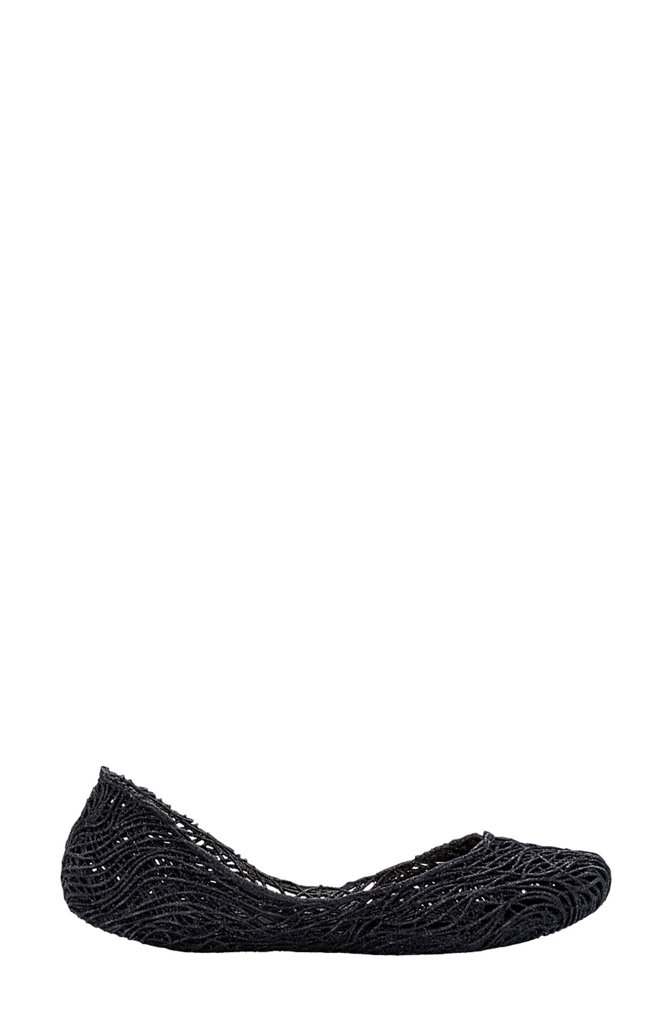 Melissa Campana Flow Flat, Alternate, color, 