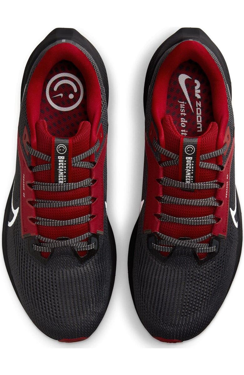 Nike Unisex Nike Anthracite Tampa Bay Buccaneers Zoom Pegasus 40 Running Shoe, Alternate, color,