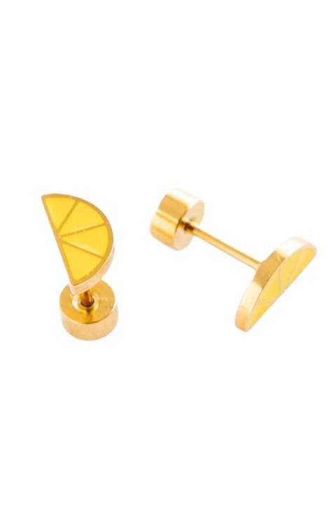 Lemon Stud Earrings
