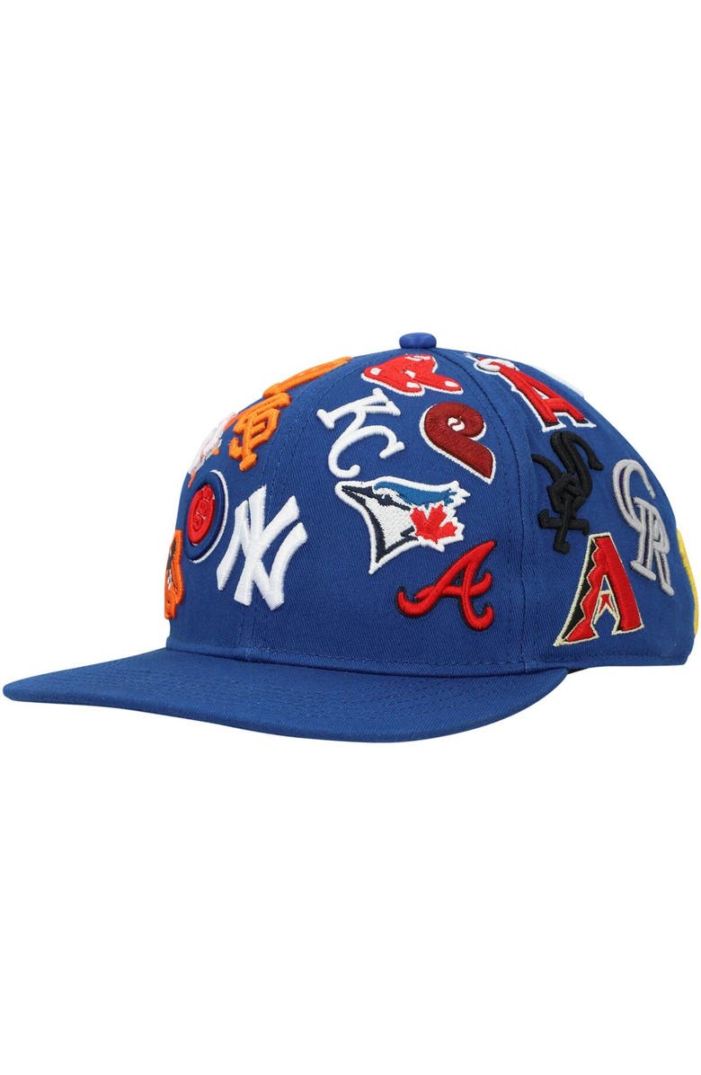 PRO STANDARD Men's Pro Standard Royal MLB Pro League Wool Snapback Hat, Main, color, Royal