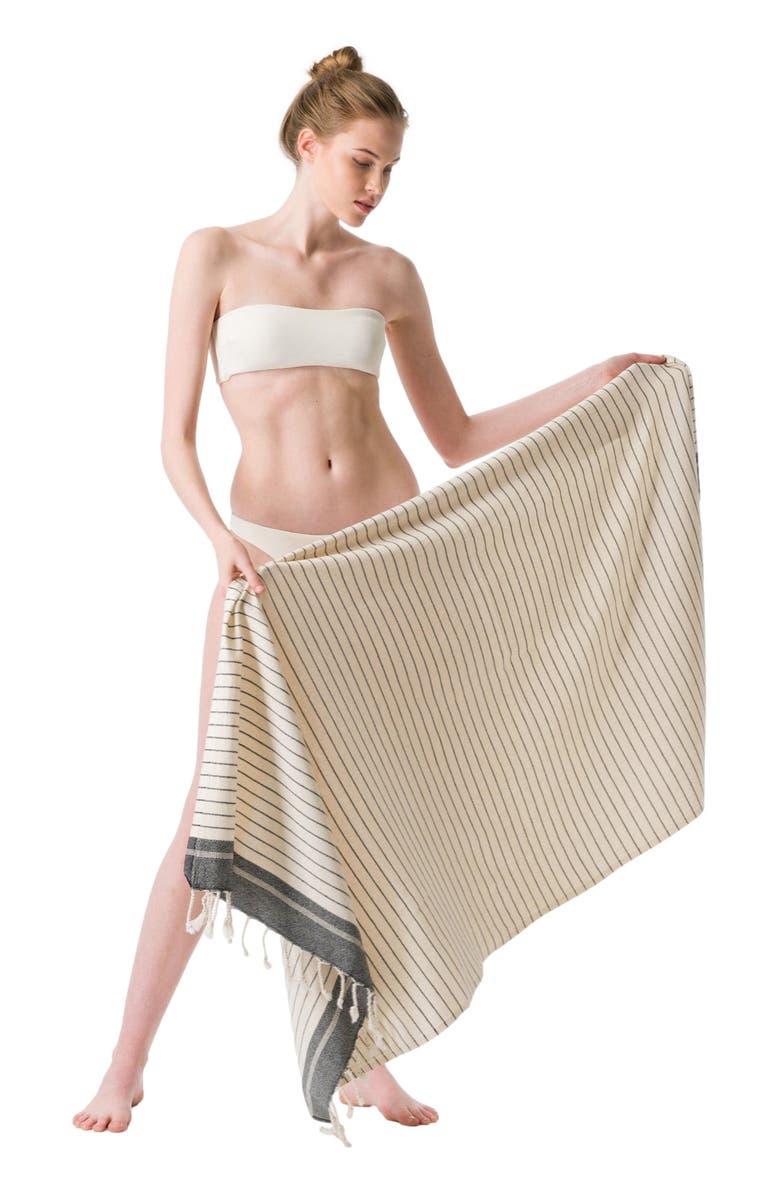 Olive & Linen Mila Turkish Towel, Alternate, color,