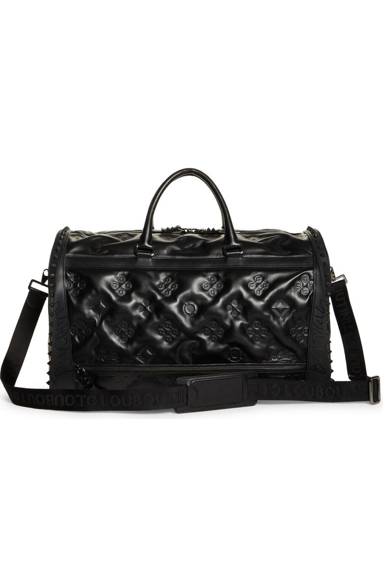 Christian Louboutin Sneakender Loubinthesky Padded Leather Duffle Bag, Alternate, color,