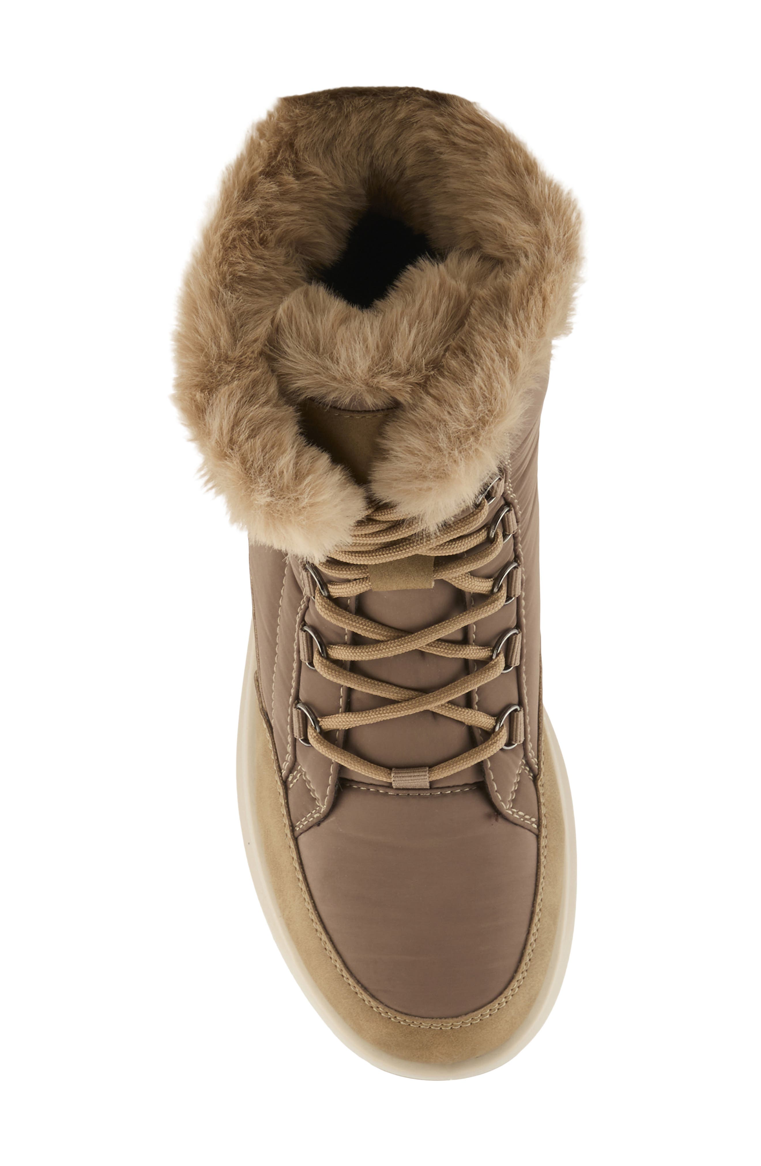 Flexus by Spring Step Laroui Waterproof Winter Boot, Alternate, color, Taupe