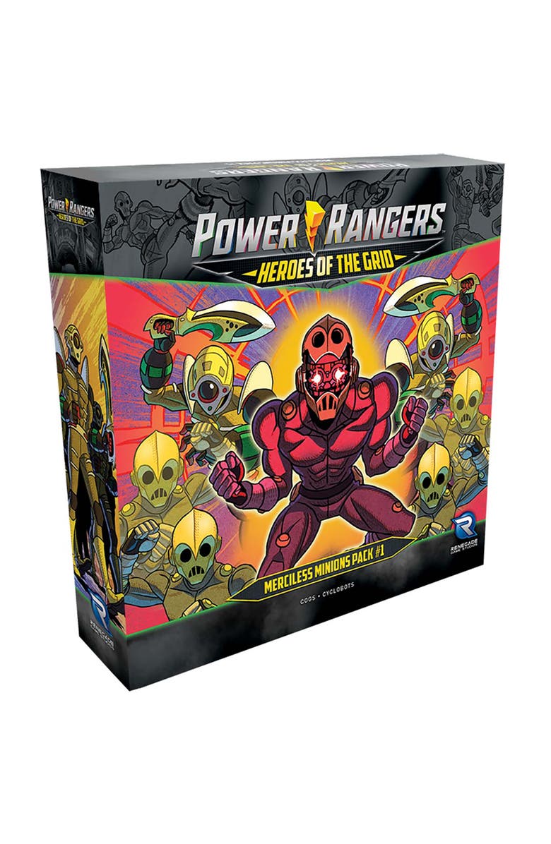 Renegade Games Power Rangers Heroes Of The Grid Merciless Minions Pack #1 Expansion, Main, color, Multicolored