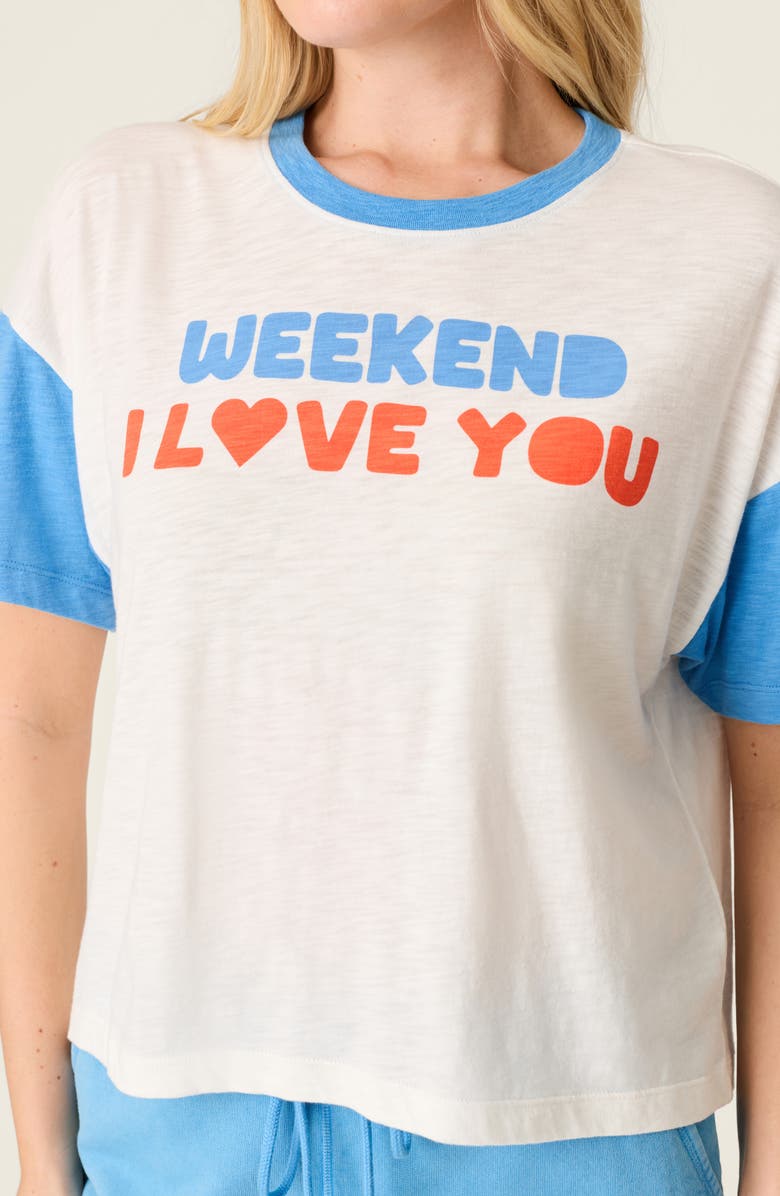 PJ Salvage Washed Away Graphic T-Shirt, Alternate, color, Ivory