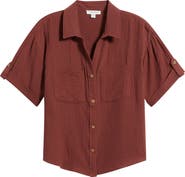 beachlunchlounge River Gauze Shirt