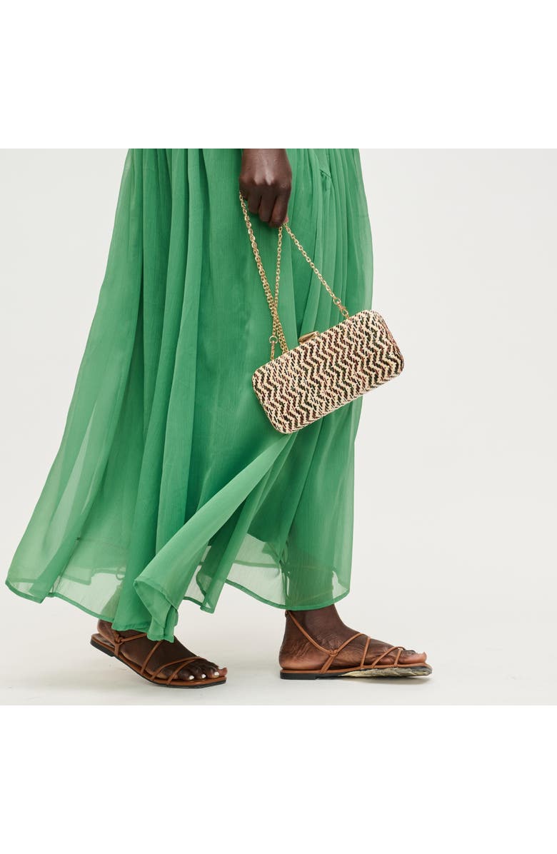 URBAN EXPRESSIONS HANDBAGS Valentina Evening Bag, Alternate, color, Green Multi