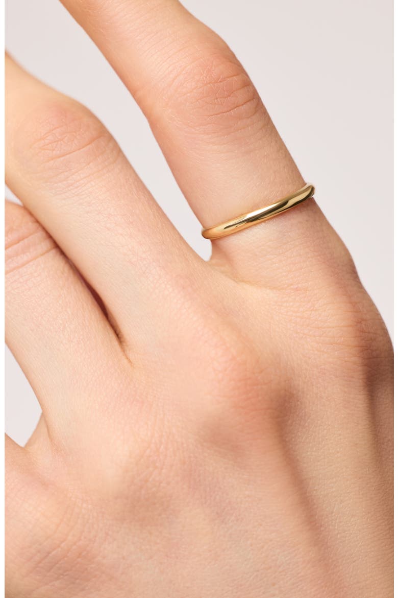 Gold Band Ring - Slim Band Ring, Alternate, color, Gold