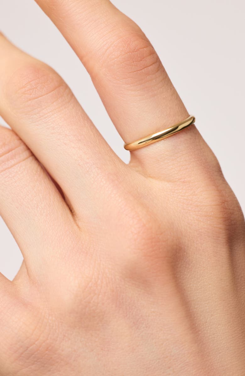 Ana Luisa Gold Band Ring - Slim Band Ring, Alternate, color, Gold