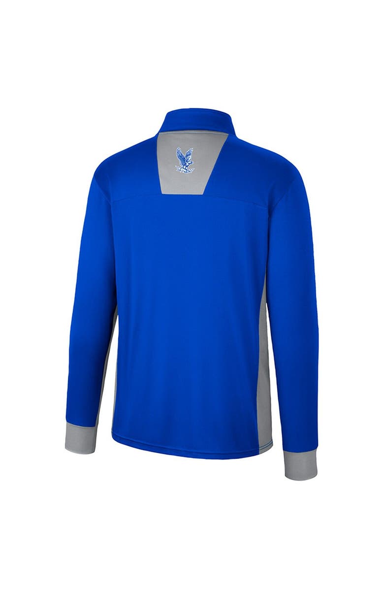 COLOSSEUM Men's Colosseum Royal Air Force Falcons Bart Quarter-Zip Windshirt, Alternate, color,