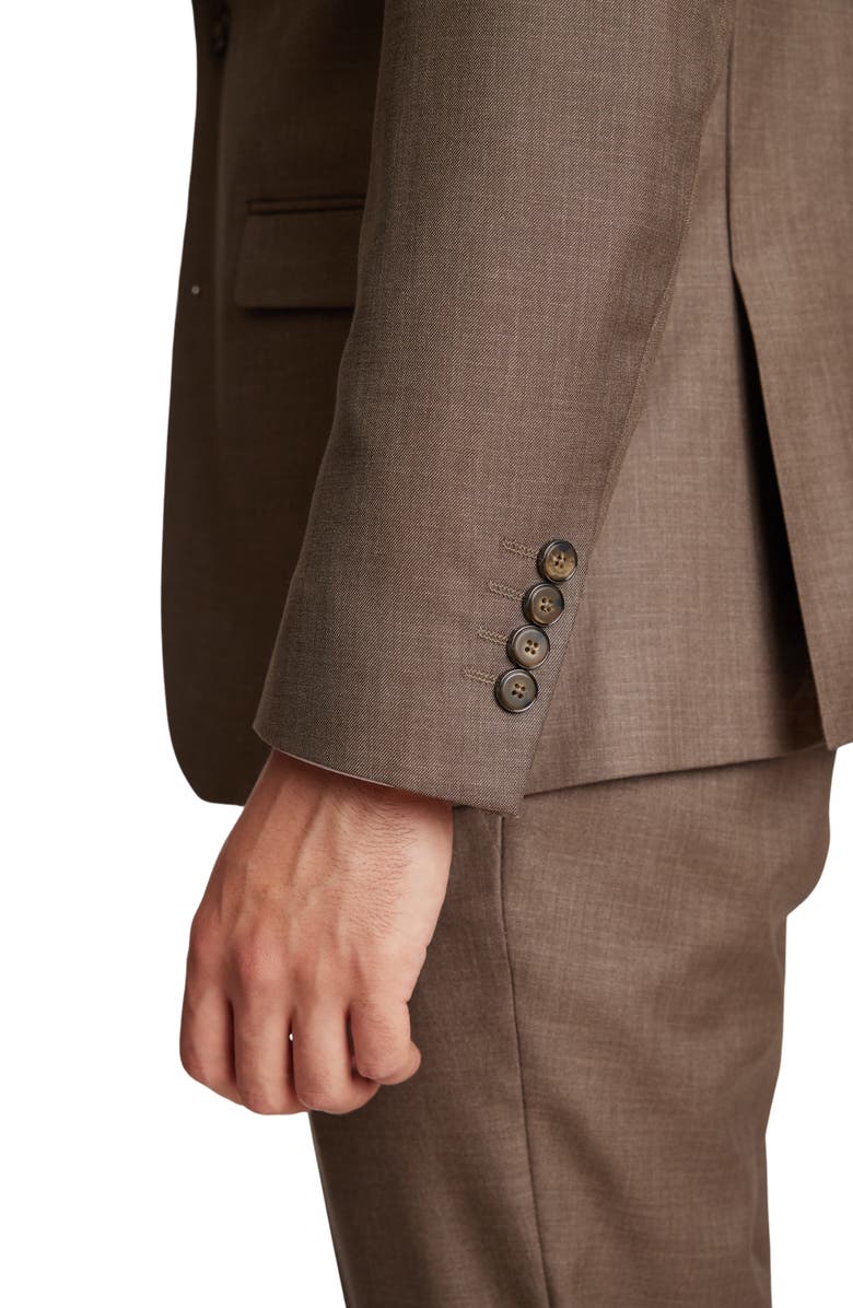 PAISLEY & GRAY Ashton Modern Fit Sport Coat, Alternate, color, Dark Khaki Shark